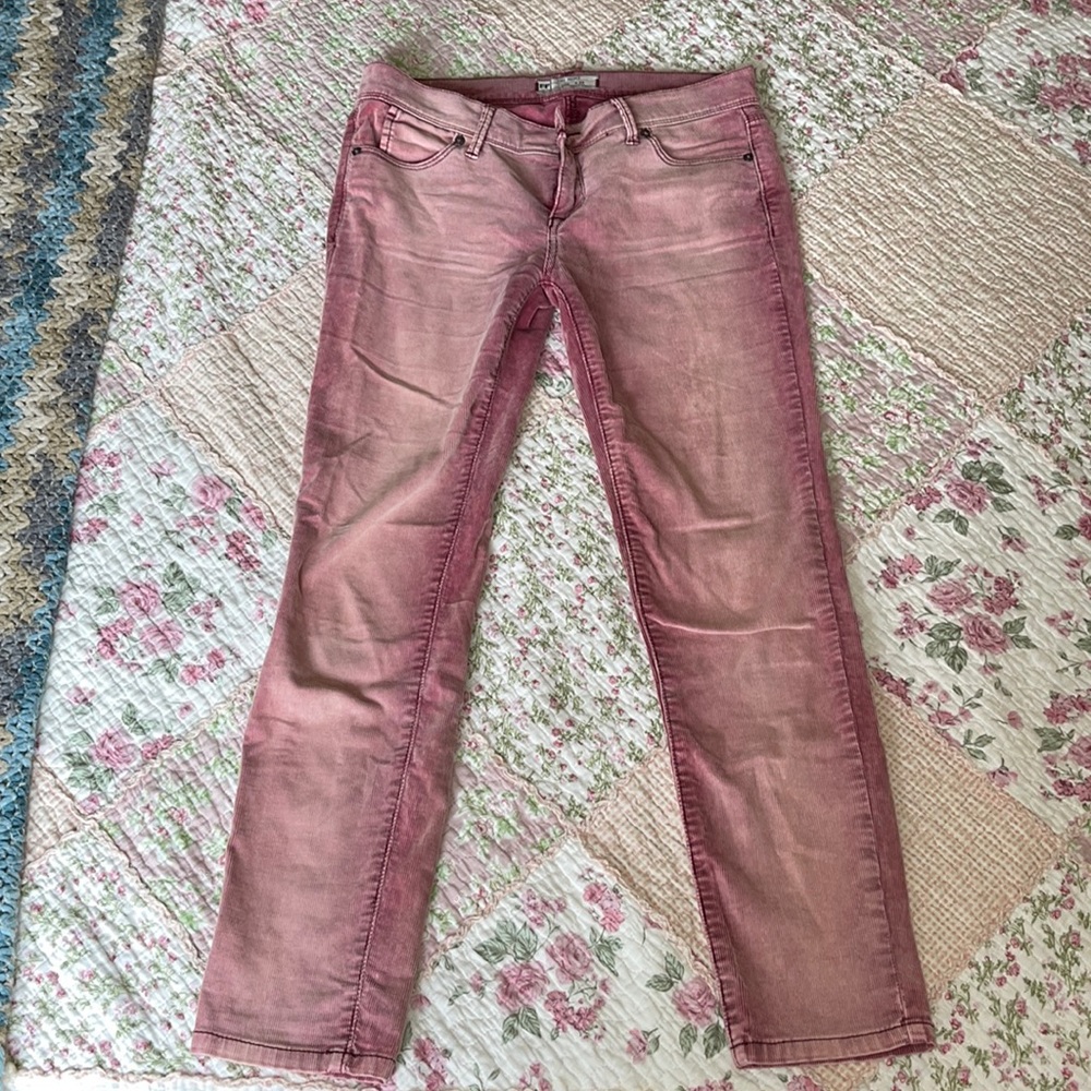 Free People Cropped Corduroy pants